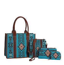 Aztec Tribal 4-in-1 Boxy Satchel