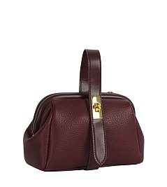 Turn Lock Flap Satchel