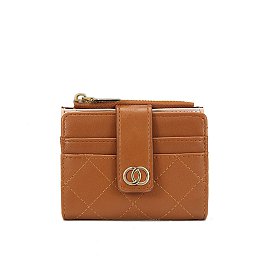 Quilted Short Wallet
