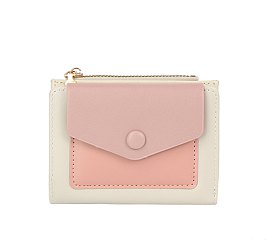 Colorblock Envelope Bi-fold Wallet
