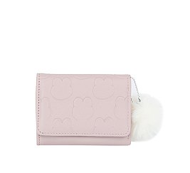 Embossed Bunny Tri-fold Wallet