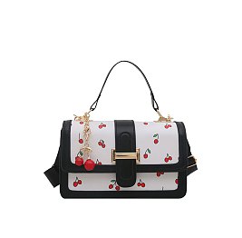 Cherry Flap Satchel
