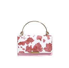 Cow Flap Mini Clutch Handbag