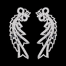 RHINESTONE S/CL HAIR COMB SET SLHCY5876