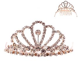 Exquisite Design Small Rhinestone Hair Side Comb SLHCY8750