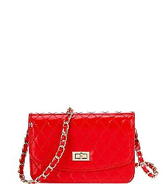 CHIC GLOSSY QUILTED CROSSBODY SLING BAG JYHD-3427