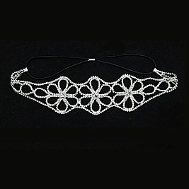 ELEGANT RHINESTONE STRETCH HEADBAND SLHDM675