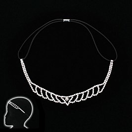 Stretch Elastic Decorative Rhinestone Headband SLHDY5297