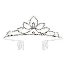 ELEGANT RHINESTONE TIARA SLHHTS6894