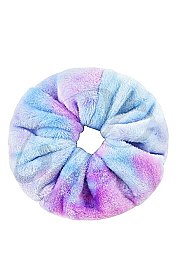 Pack of 12 (pieces) Trendy Soft Fleece Scrunchies
