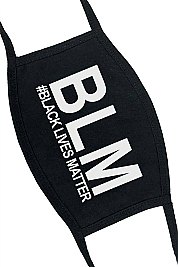 BLACK LIVES MATTER Mask W Filter Slot