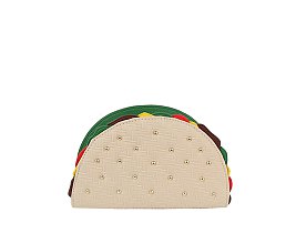Studded Taco Clutch Crossbody Bag
