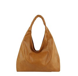 Braided Handle Shoulder Bag Hobo