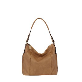Braided Stripe Shoulder Bag Hobo