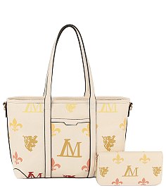 LM Monogram 2-in-1 Shopper Set