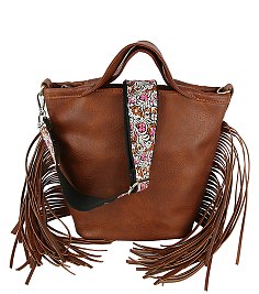 Fashion Fringe Guitar Strap Satchel