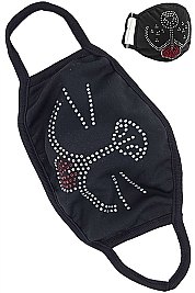 PACK OF 12 CUTE ASSORTED KITTY FASHION MASK