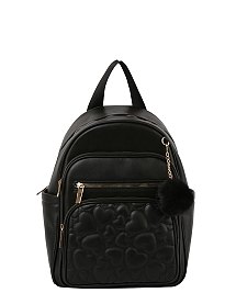 Heart Quilted Classic Backpack