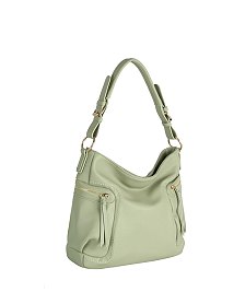 Side Zip Pocket Shoulder Bag