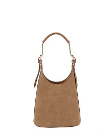 Suede Bucket Shoulder Bag