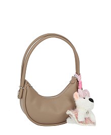 Bag Charm Shoulder Bag