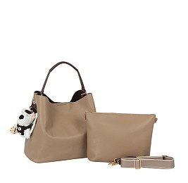 Bag Charm Guitar Strap 2-in-1 Shoulder Bag Hobo