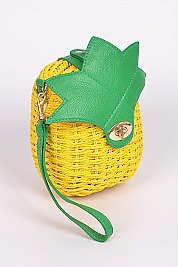 Tiny Pineapple Design Clutch