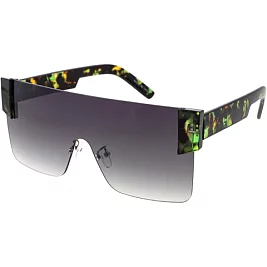 Pack of 12 TRENDY SHIELD SUNGLASSES