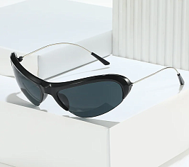 PACK of 12 Sports Punk Wire Cat Eye Sunglasses