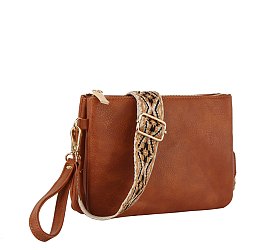 Small Guitar Strap Crossbody Leather Purse
