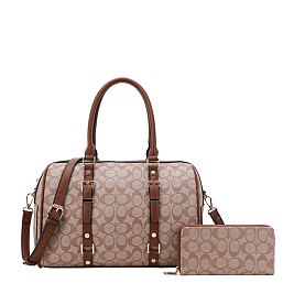 Boston Bag with Wallet Set
