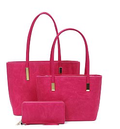 Fashion 3-in-1 Tote Set