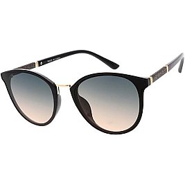 Pack of 12 GLITTER TEMPLE CAT EYE FASHION SUNGLASSES SET
