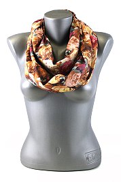 A Dozen(12pcs) Assorted Scarves as One Unit