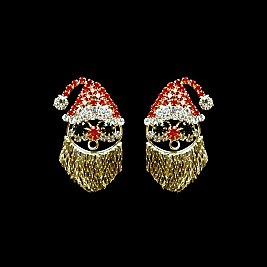 Holiday Rhinestone Earrings SLXEM1638