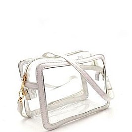 Transparent Clear Boxy Shoulder Bag