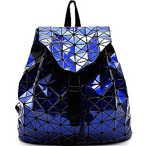 003Y-LP Geometry Patchwork Modern Backpack