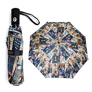 Michelle obama Magazine Cover Auto Umbrella