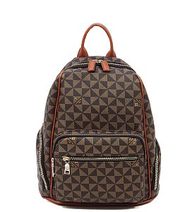 Monogram Backpack / Multi Pockets