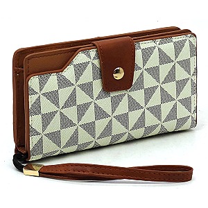 Monogram Clutch Wallet Wristlet
