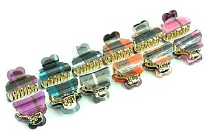 Hair Clamps Claw Clip - Pack of 12 pcs