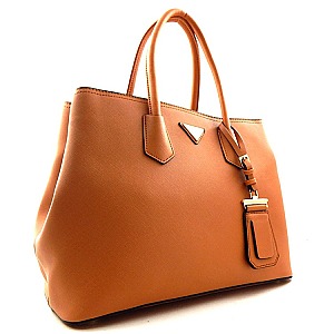 Dual Compartment Fashion Tote Bag