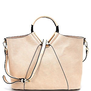 87213-LP Handel Accent Lizard Pattern 2 in 1 Satchel