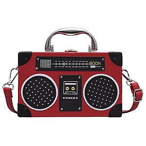 Mini Boombox Theme Novelty Bag