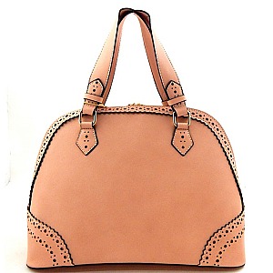 Western Touch Laser-cut Dome Satchel