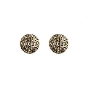 Fashionable Roman Theme Coin Oist Earring SLE0322