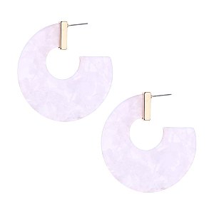 Fashionable Half Circle Pattern Er SLE1243434349-new
