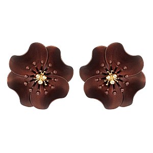 Fashionable Flower Post Earring SLE1386