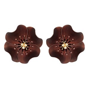 Fashionable Flower Post Earring SLE1386