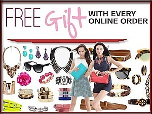 FREE ACCESSORIES WITH VALUE OF $20 To $45